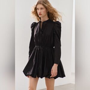 NWT ZARA ZW COLLECTION MINI BALLOON DRESS Xs